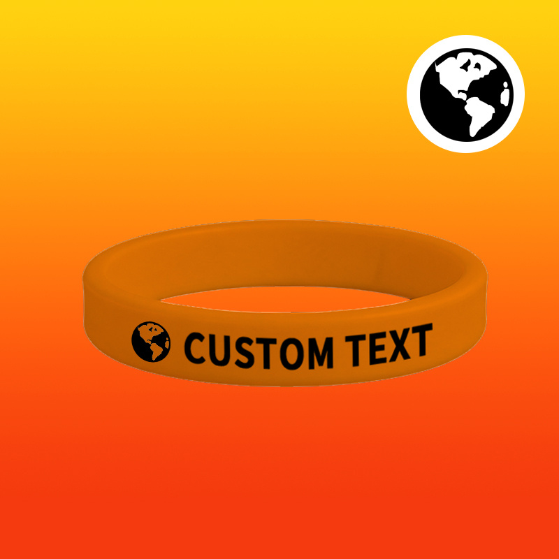 28pc Custom Silicone Bracelets Set, Personalised Gift